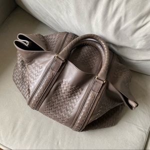 Bottega Veneta leather east west tote